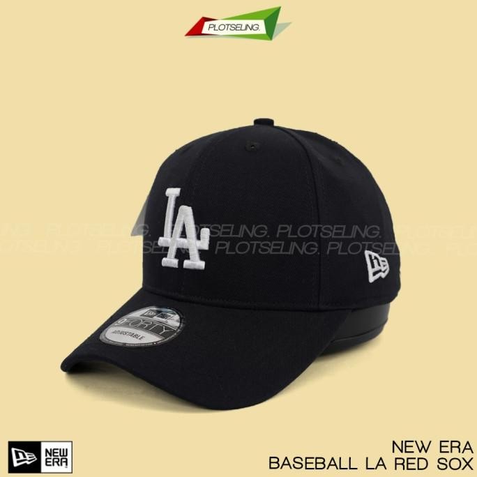 Topi Baseball Cap NEW ERA 9FORTY LA Los Angeles MLB Original Unisex L82BJ