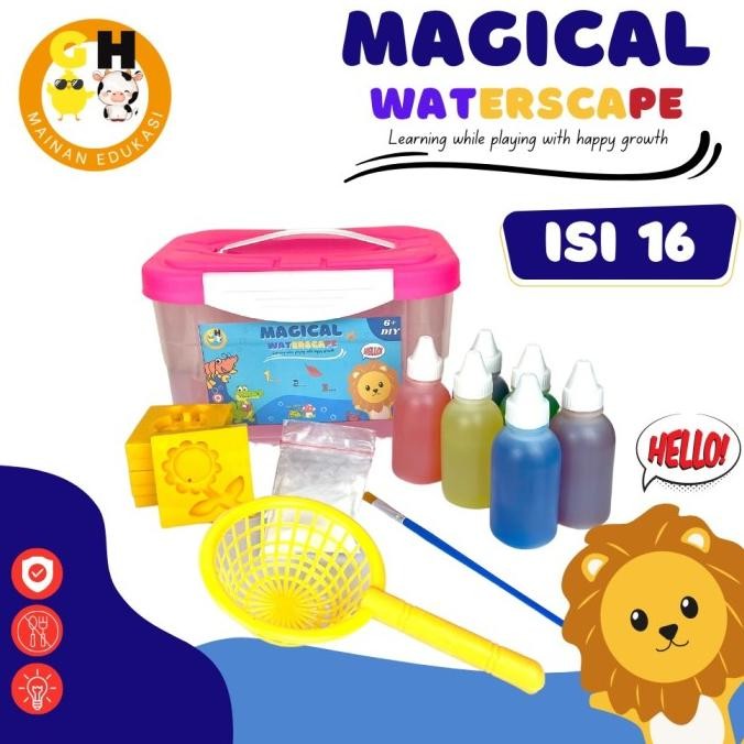 

Terbaru Magical Waterscape (Paket 16) Mainan Edukasi Gel Cetakan Jelly Air Aja