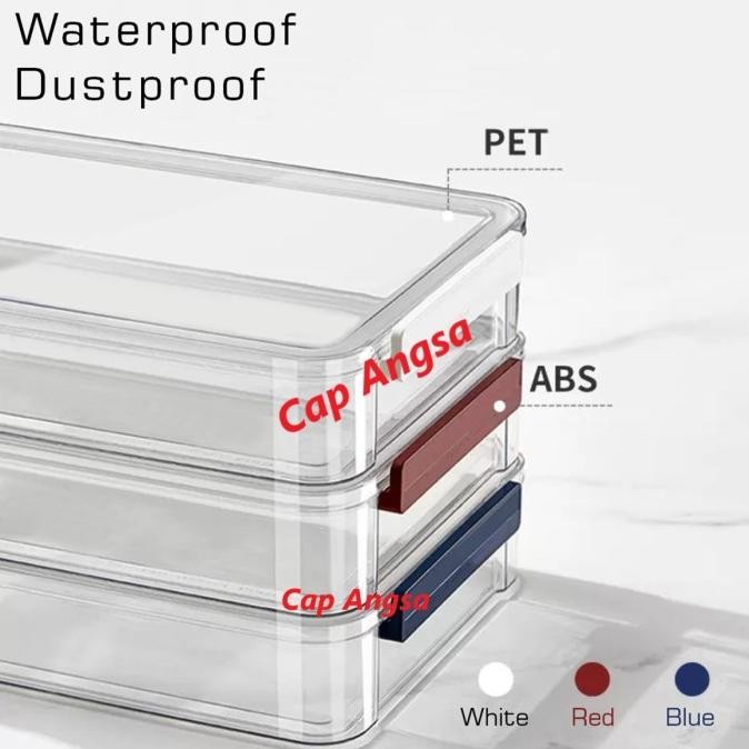 

Terbaru Document Storage Transparan Tray Keeper Hardcase Holder Sertifikat A4 Neo