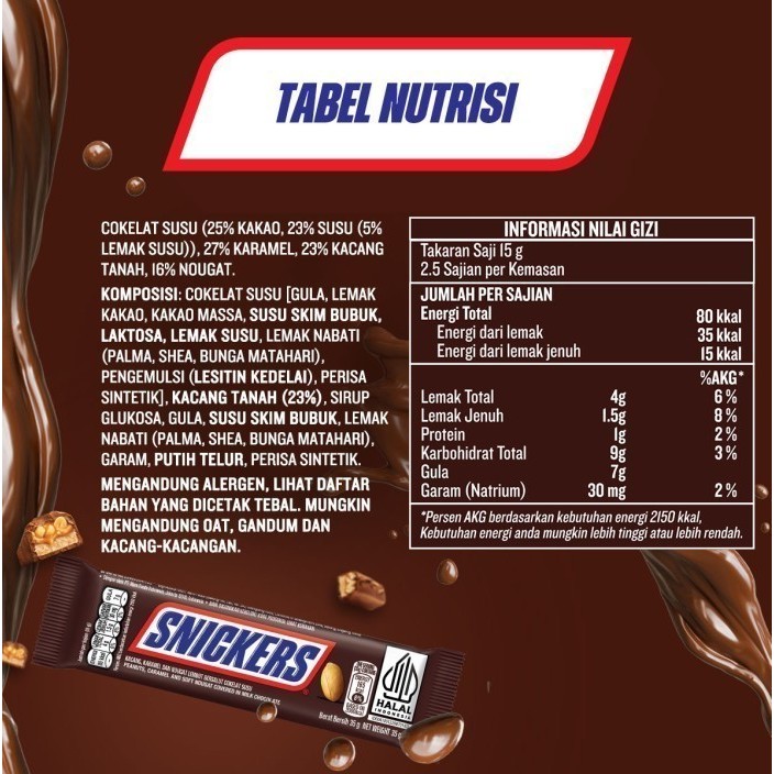 

SNICKERS Peanut Original 51g x48 SE01
