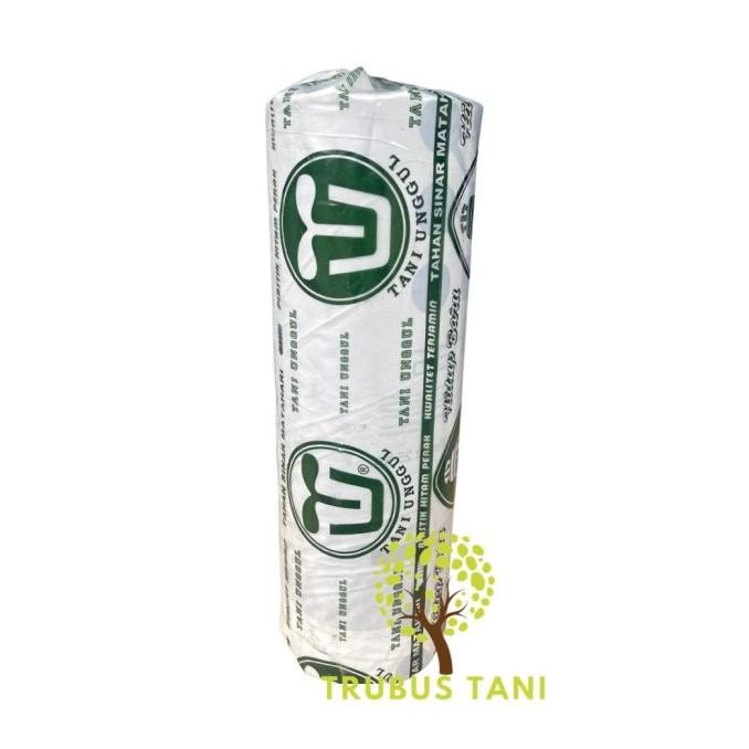 Mulsa BELL 1 Roll 18Kg - lebar 120cm - Plastik Mulsa Hitam Perak Mulsa