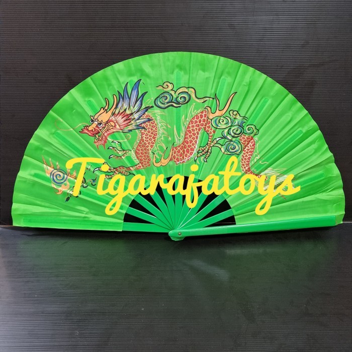 

Kipas Naga Tai Chi Warna Hijau