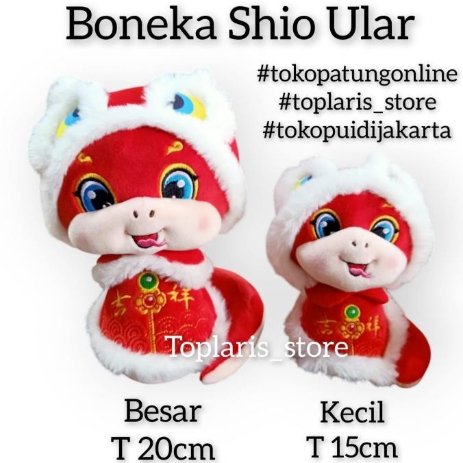 

Boneka Imlek Shio Ular 025 TPO LSA