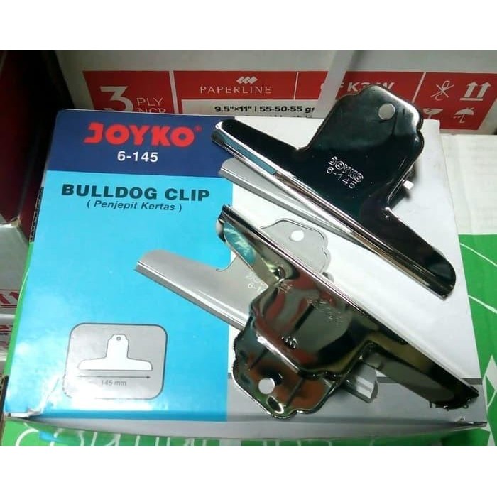 

[ Dus ] Klip Kertas Bulldog Clip - Joyko 145 Murah!