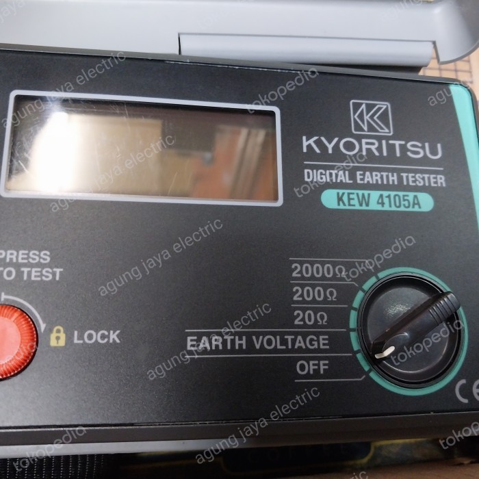 Jual Meger Kyoritsu 4105A/ Grounding Tester Kyoritsu 4105A