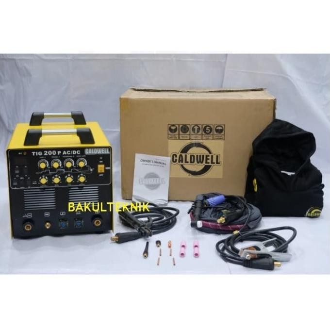 Miliki Las Tig Argon Caldwell Tig200 P Ac/Dc Bisa Las Aluminium Las Stainless