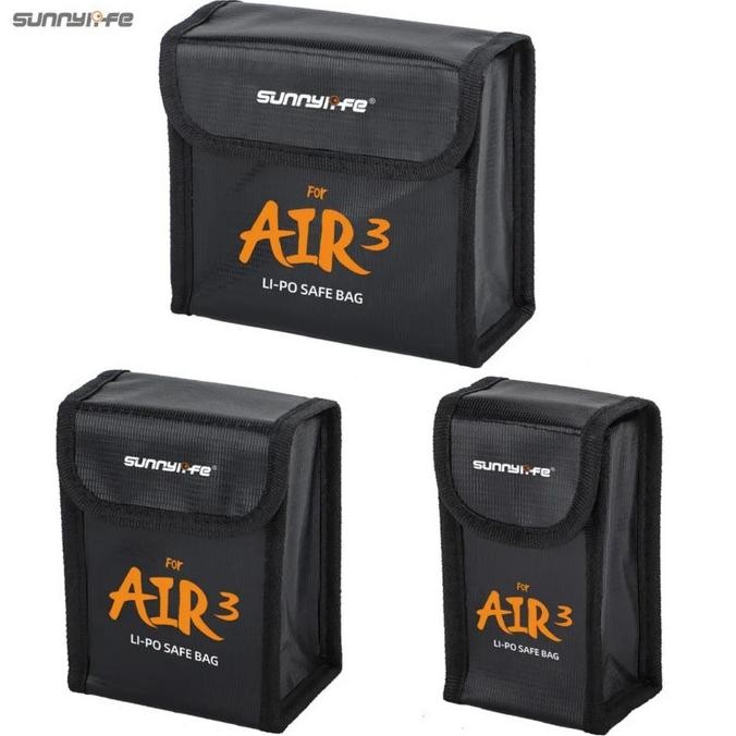 

Sunnylife Battery Safe Bag Protective Li-Po Safe Bag Dji Air 3S Air 3 Terlaris