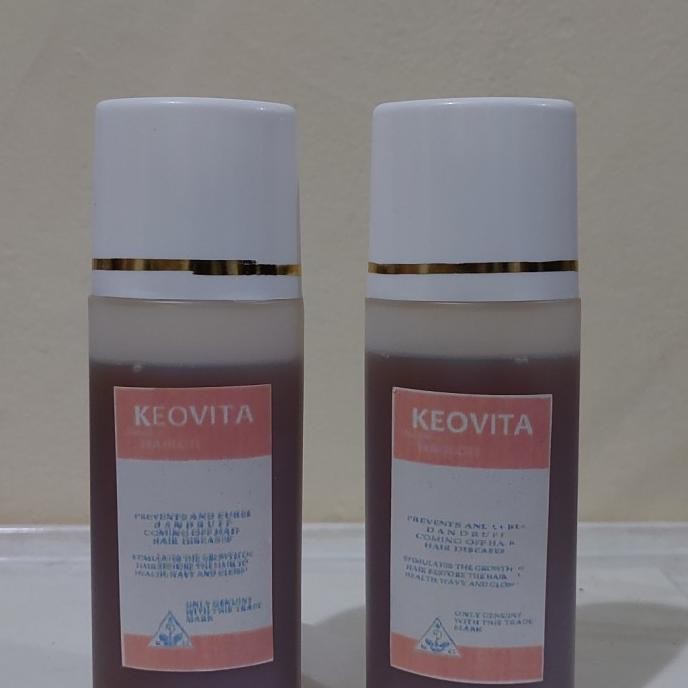 Keovita Obat Herbal Minyak Rambut Jamu Pusaka Ambon LS