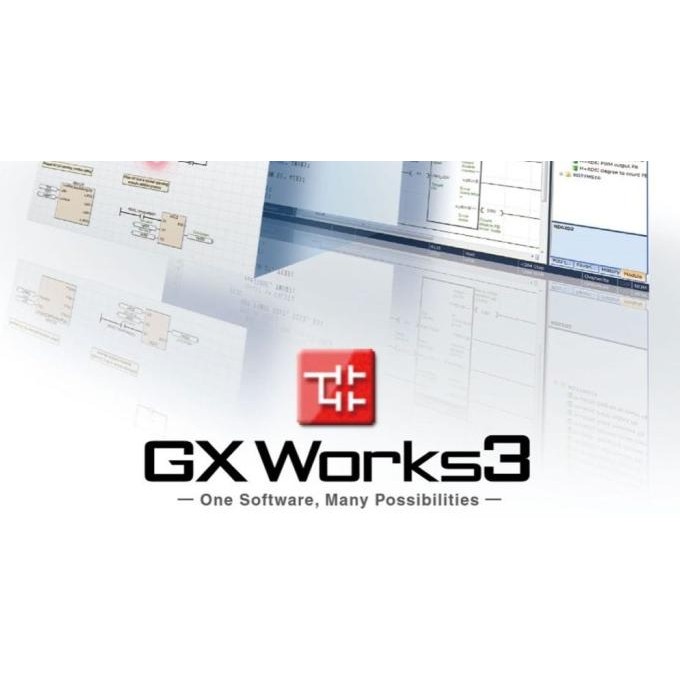 Diskon Gx Works 2 - Gx Works 3 Software Programming Mitsubishi (Support Fx5U)