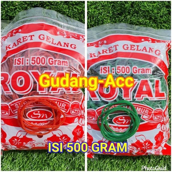 

GROSIR KARET GELANG ROYAL HIJAU @500GR