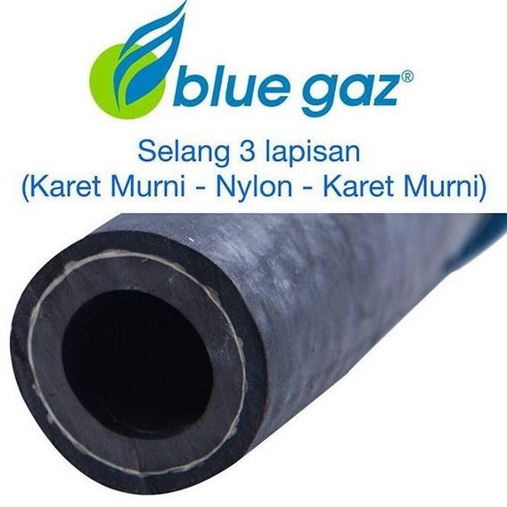 Paket Hemat Regulator Gas Pd Dan Selang Gas Blue Gaz Panda2