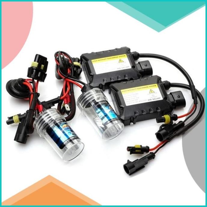 CROSSTIGER Lampu Mobil HID Xenon H7 6000K 55W 2PCS + Ballast 12V 07D35