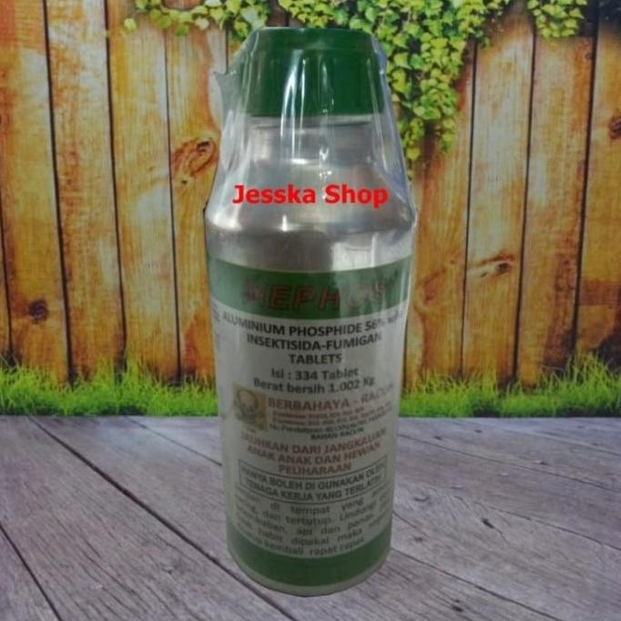 Obat Fumigasi / Fumigan / Fumigant Mephos 56 Tb 56Tb Basmi Hama Gudang