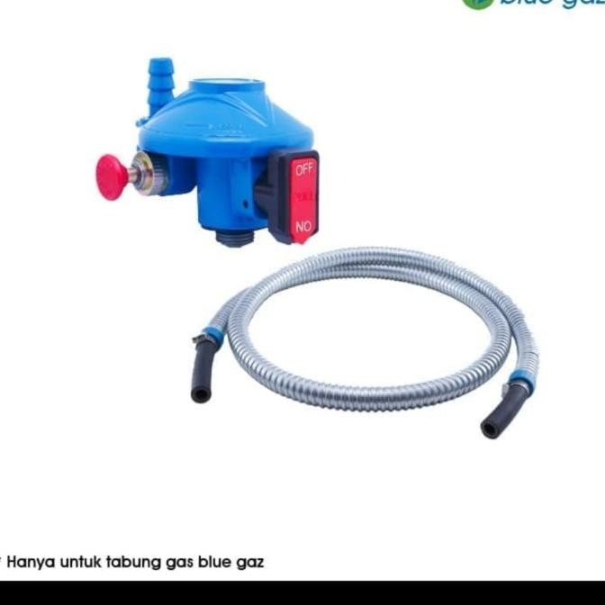 Selang Gas Dan Regulator Tabung Gas Blue Gaz Paket