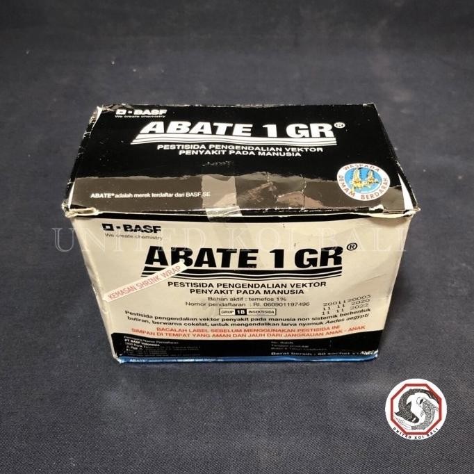 ABATE OBAT NYAMUK OBAT JENTIK NYAMUK OBAT KOLAM IKAN KOI 1 BOX