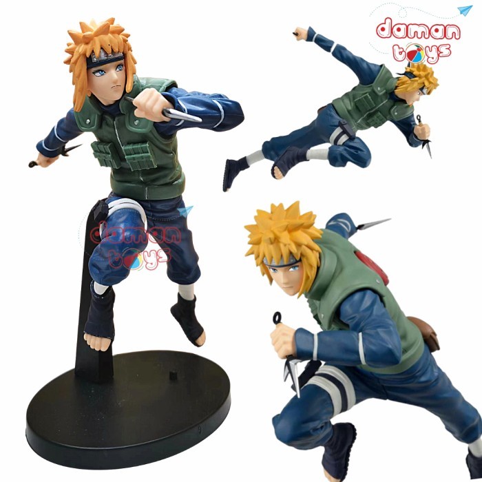 Action Figure Anime Minato Naruto Mainan Anak Pajangan Koleksi Patung