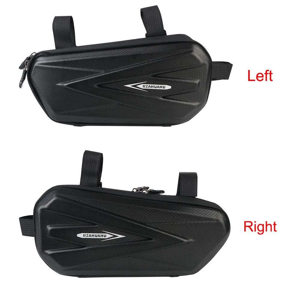 left/right motorcycle riding travel tank bag waterproof hard shell side package triangle bag motorcy