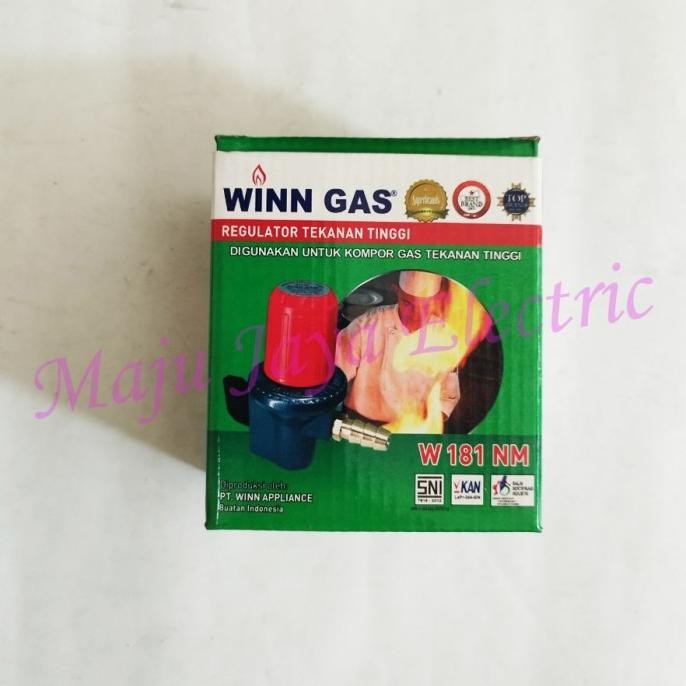 Regulator Gas TEKANAN TINGGI Winn Gas W181NM Tanpa Meter W 181 NM W181