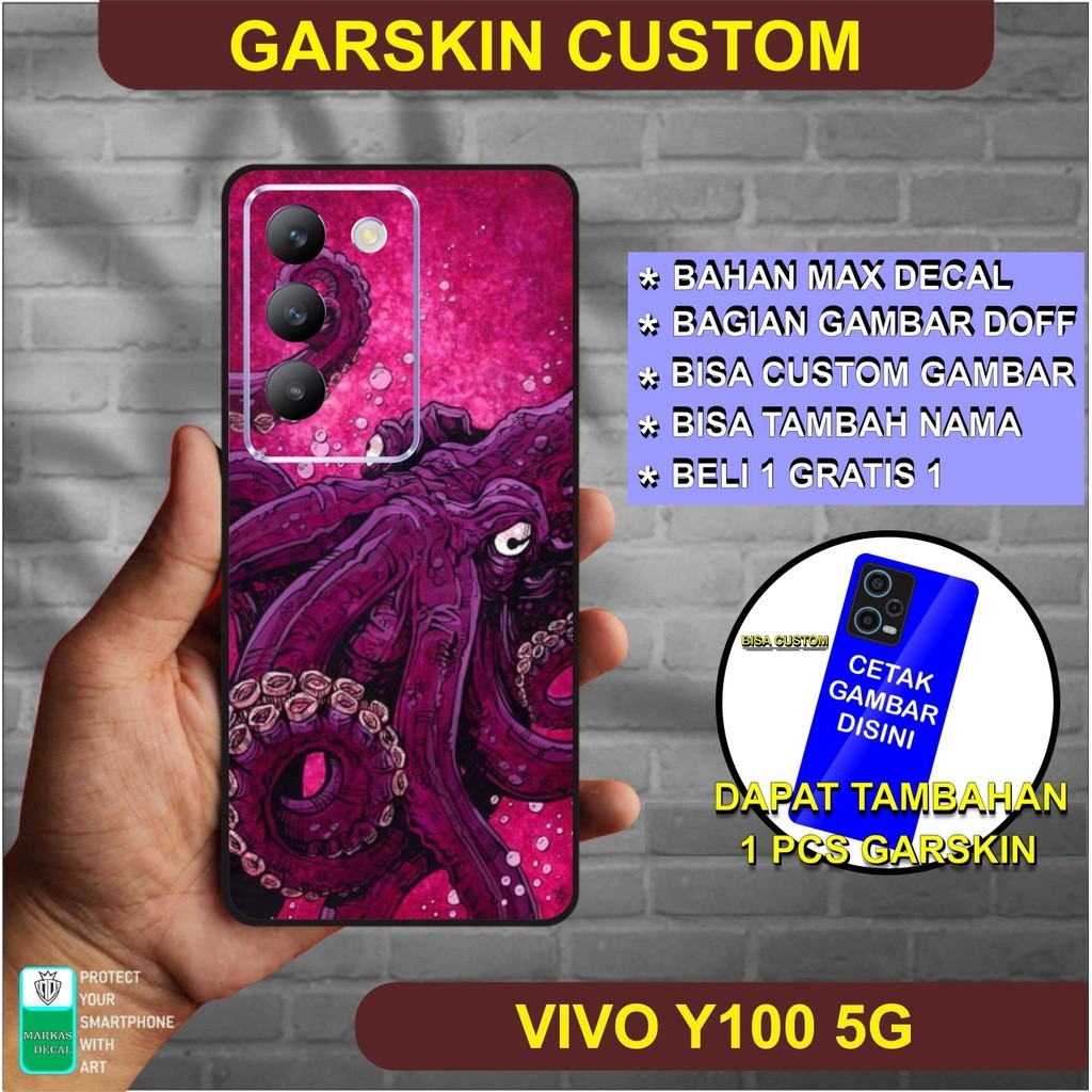 

Wrap* Vivo Y100 Wrap Skin Stiker Garksin CUSTOM Gratis (2pcs)