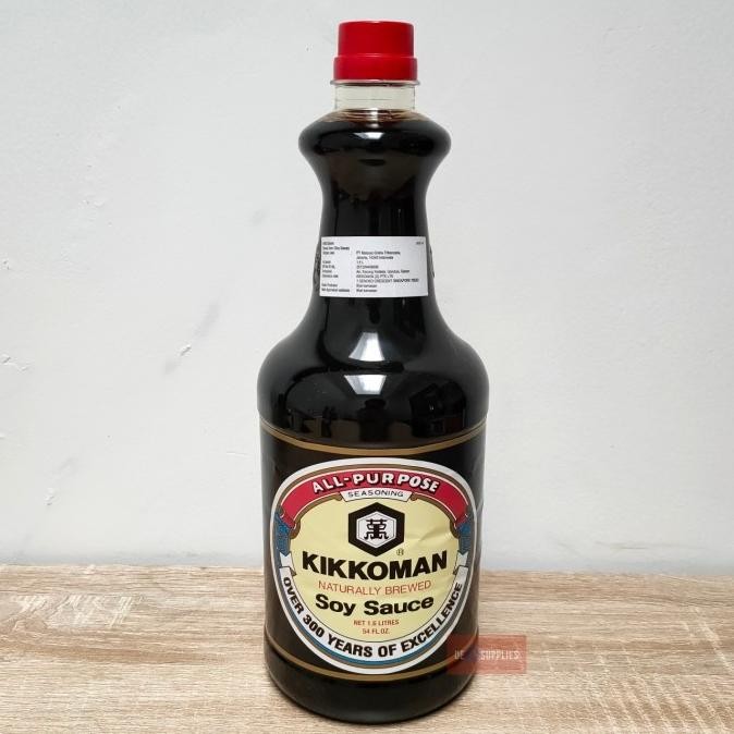 

Kikkoman Shoyu Premium Soy Sauce 1.6L - Kecap Asin Jepang Resto TF