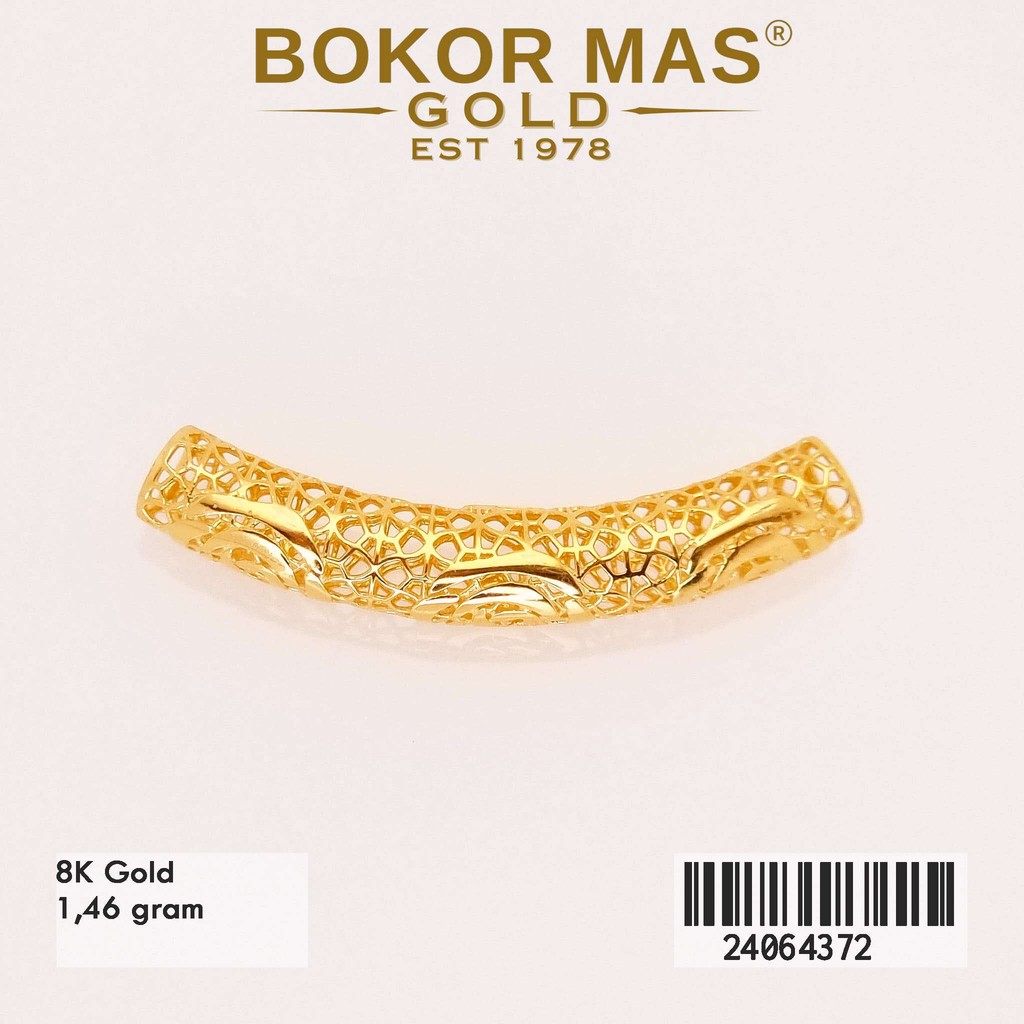 Liontin Charm Bambu Emas 375 8K 24064372 - BokorMas Gold