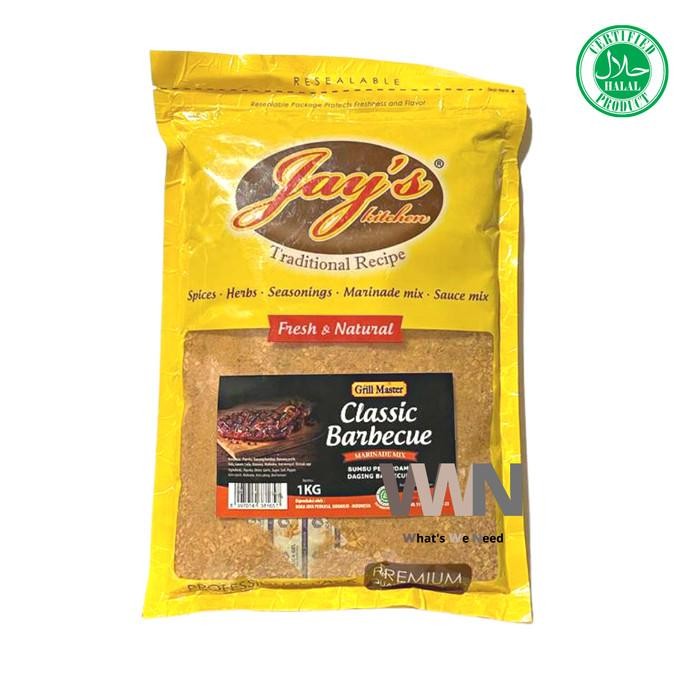 

Jay's Grill Master Classic BBQ Marined 1 KG - Bumbu Perendam Daging SM88