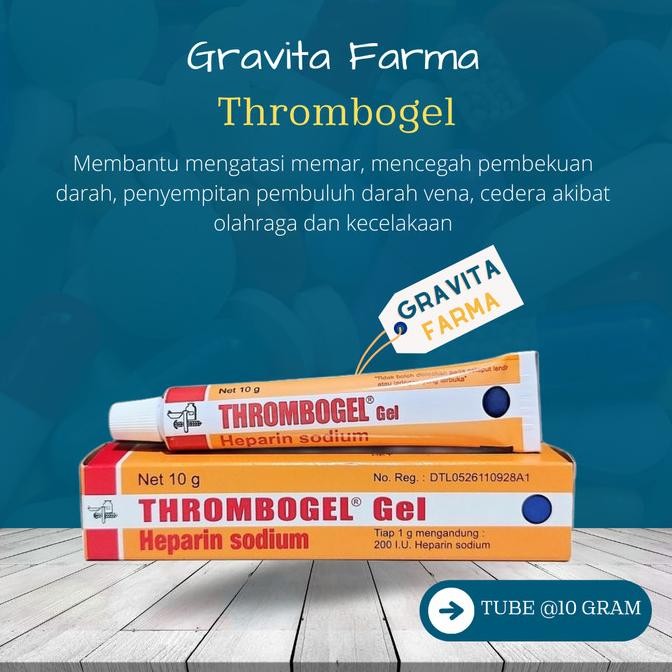 BIG SALE Trombopop / Thrombogel / Thrombophob Gel 10 gram