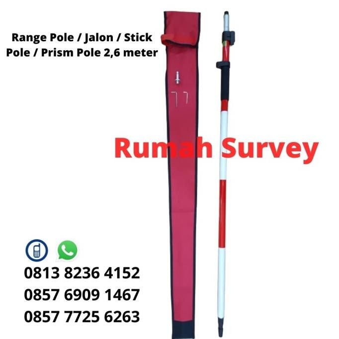 Jalon / Prisma Pole / Prisma Stick/ Prism Pole/ Range Pole 2.5 m