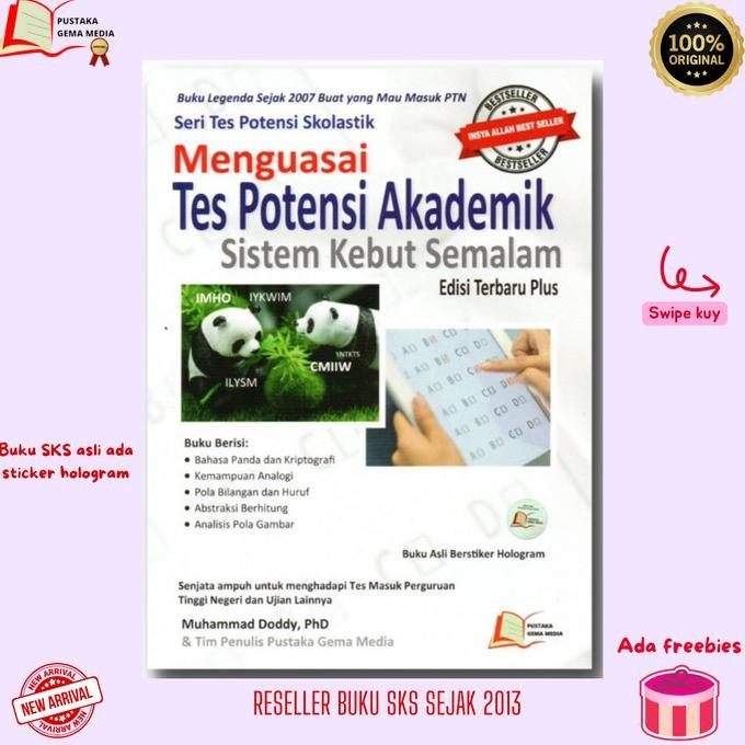 

EKSLUSIF Buku SKS TPA (Sistem Kebut Semalam - Ujian Nasional & SBMPTN)