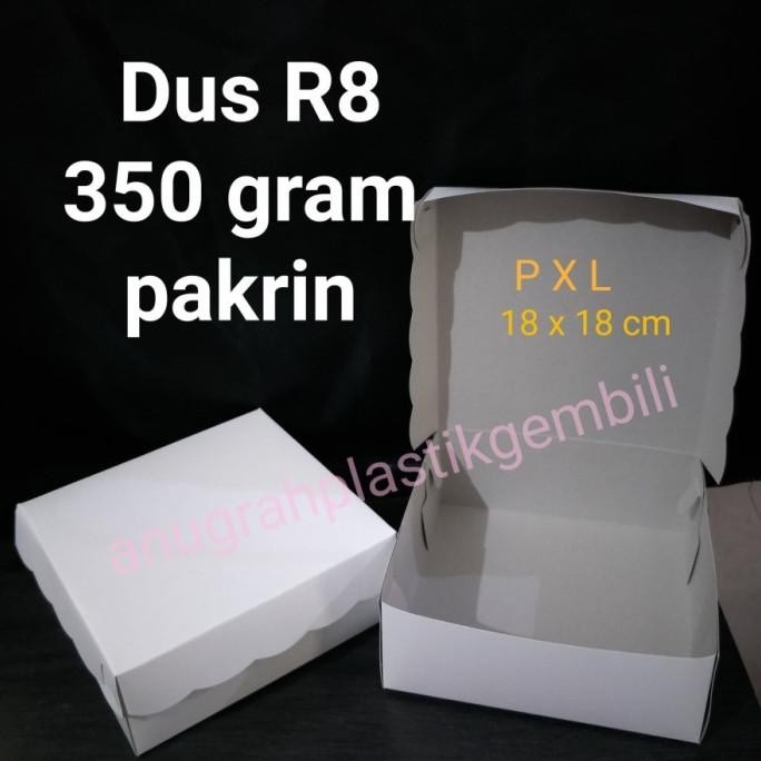 

Dus Nasi uk 18 x18 dus nasi kotak putih R8 350 P (per pack)