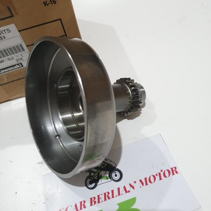 Rumah Kampas Kopling Ganda Lonceng Athlete Blitz E Original Kawasaki