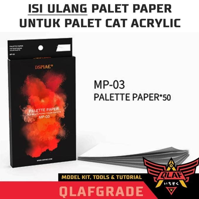 

Sale Pallete Paper Refill Mp-03 For Wet Pallete Acrylic Paint Palet