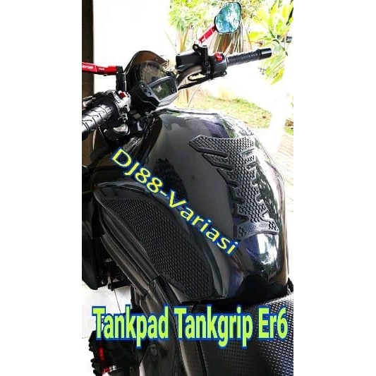 Tankpad Er6 Tankgrip Er6 Pelindung Tangki Cover Tangki Er6N Genuine Part