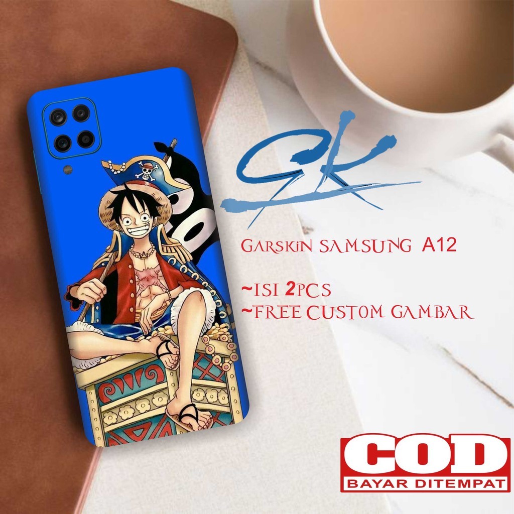 

Wrap* Samsung A12 Ltfy Wrap Skin Stiker Garksin CUSTOM Gratis (2pcs)