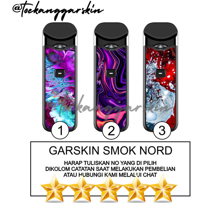 

Wrap* Pods Smok Nord Resin Elegant Limited Edition 04 Wrap Skin Stiker Garksin CUSTOM Gratis (2pcs)