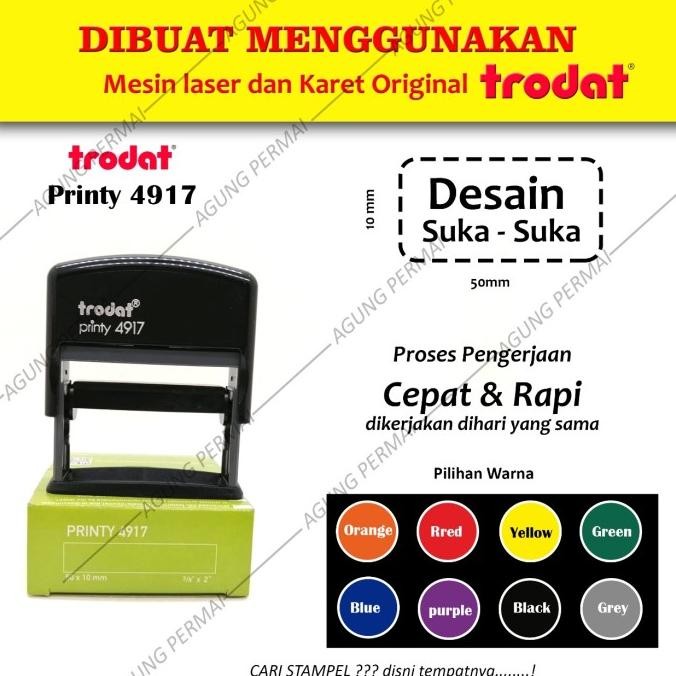 

New Stock !! Stempel Trodat 4917