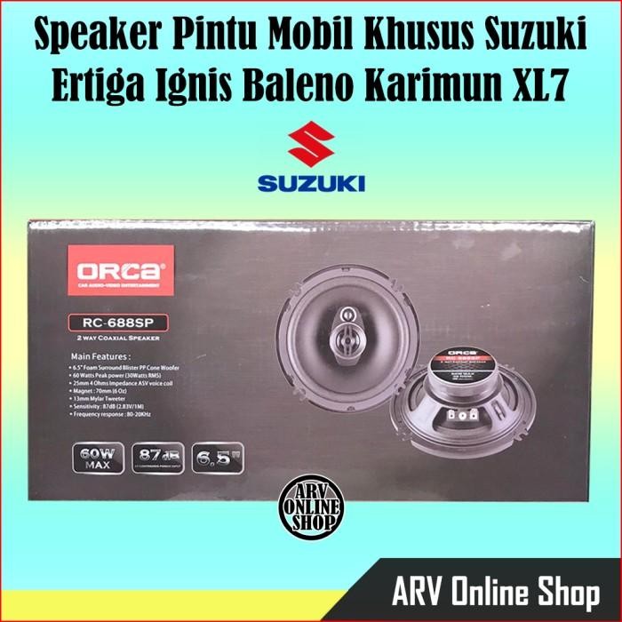 Speaker Pintu Mobil Suzuki Ertiga Baleno Ignis Grand Vitara Xl7 Sx4 Karimun Swift Orca 2 Way