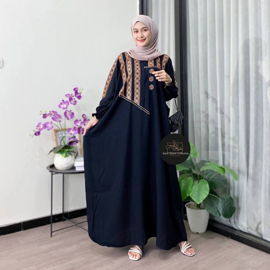 Terbaru 2025 Driss Polos Bresmeed Premium Jubah Busana Gamis Modern Dris Muslimah Wnta Kaftam Gmis S