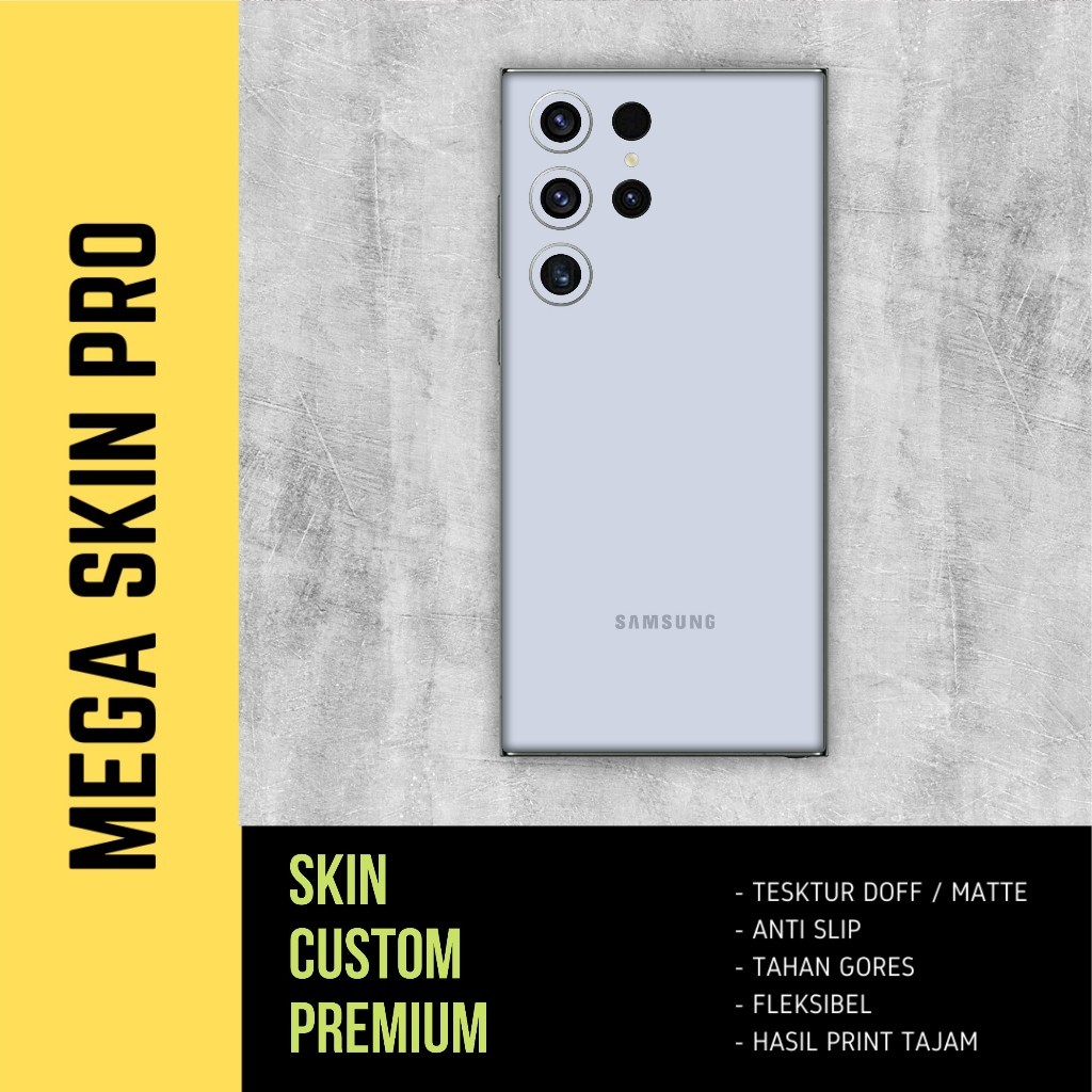 

Wrap* Samsung S23 Ultra Natural Titanium Wrap Skin Stiker Garksin CUSTOM Gratis (2pcs)