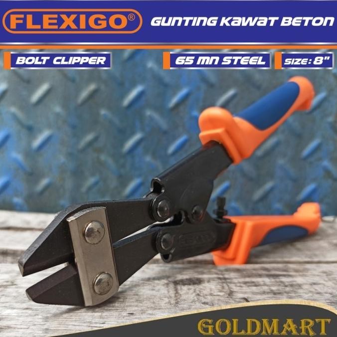 

Tersedia Gunting Kawat Beton 8 inch FLEXIGO Bolt Clipper Cutter