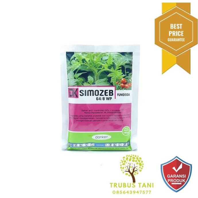 Fungisida Dk simozeb 64/8 wp 100 gr