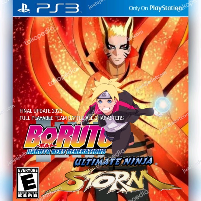 Terlaris GAME PS3 NARUTO MOD - BORUTO SALE