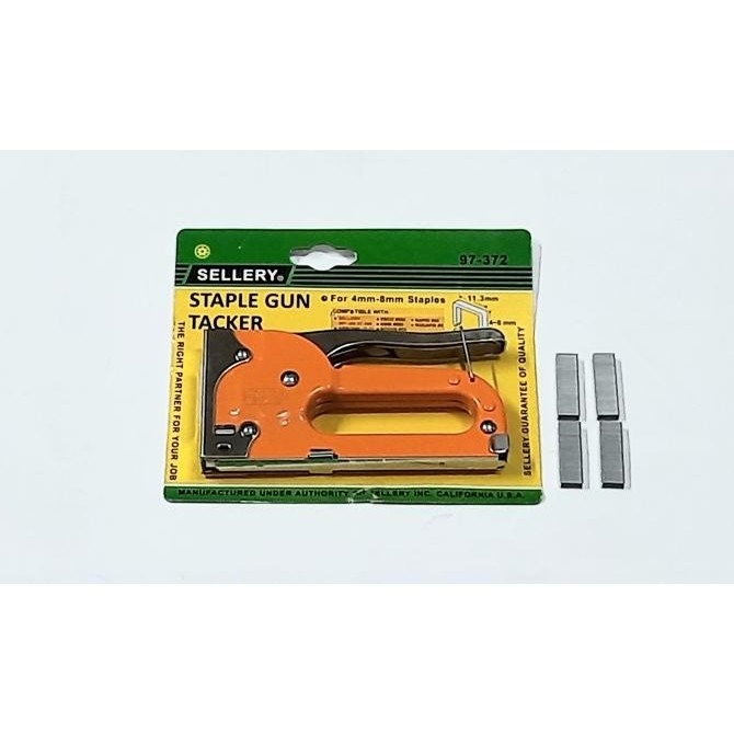 

Staple Staples Gun Tacker / Hekter Hakter Tembak Sellery 97-372 Original Dan Terpercaya