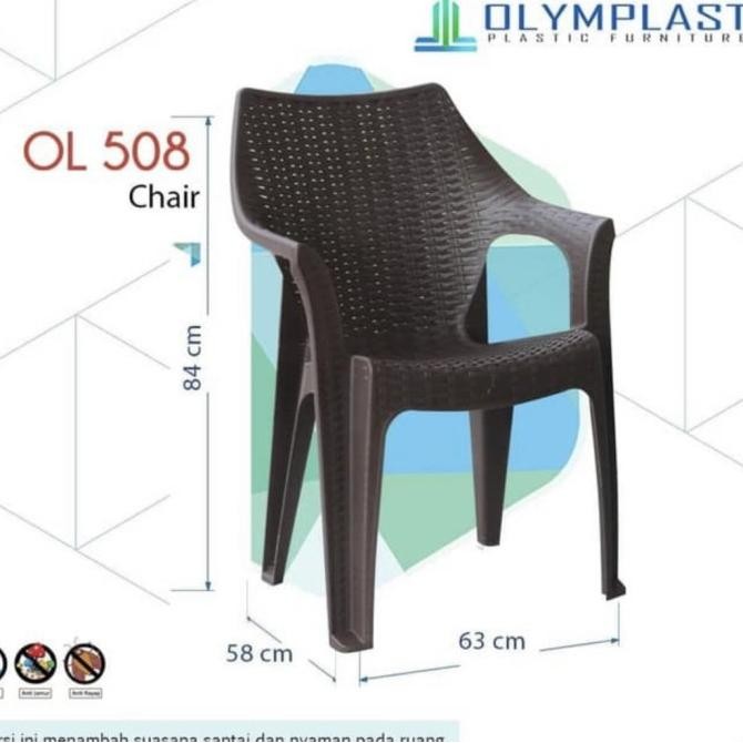 Terlaris Kursi Plastik Olymplast 508