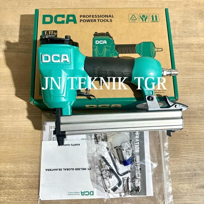 

MESIN STAPLES PAKU TEMBAK U DCA A03-1022J AIR NAILER GUN STAPELS DCA 1022J
