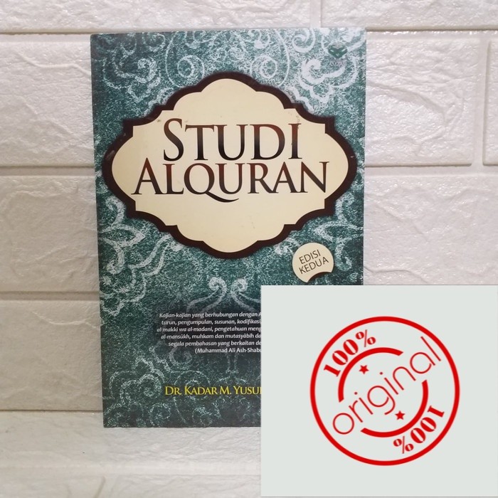 BUKU STUDI ALQURAN (EDISI KEDUA) AMZAH, BUMI AKSARA [ORIGINAL]