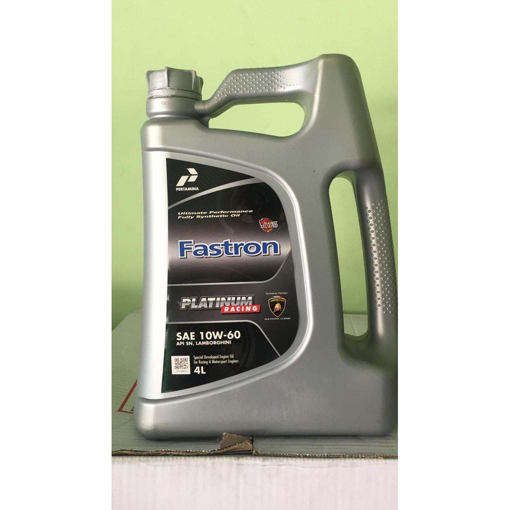 OLI FASTRON PLATINUM RACING 10W-60 SN/LAMBO 4L