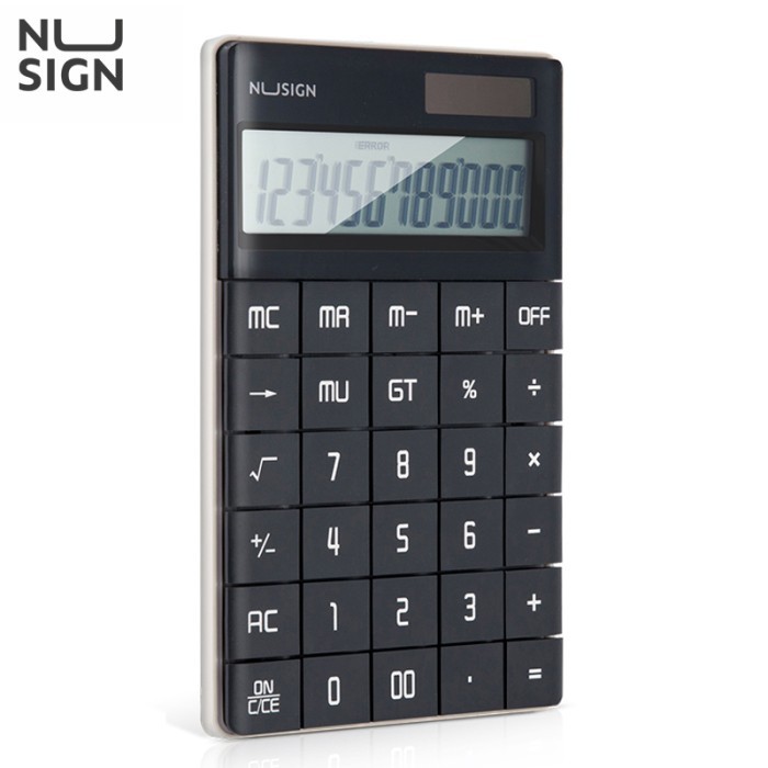 

Cuci Gudang Nusign Calculator / Kalkulator 12 Digit Lcd Besar Ns041