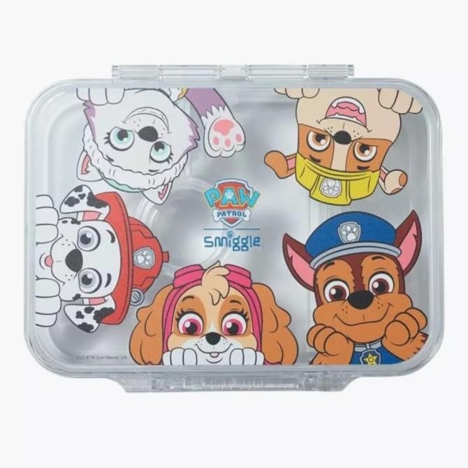 Smiggle Bento Box Medium Paw Patrol/Tempat makan Smiggle/Lunch Box/