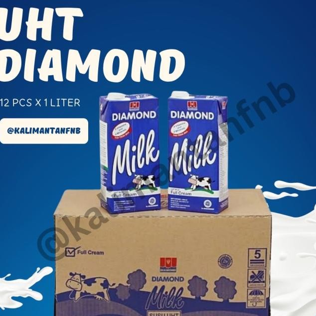 

Uu Uht Diamond Full Cream Plain 1 Liter Artonan